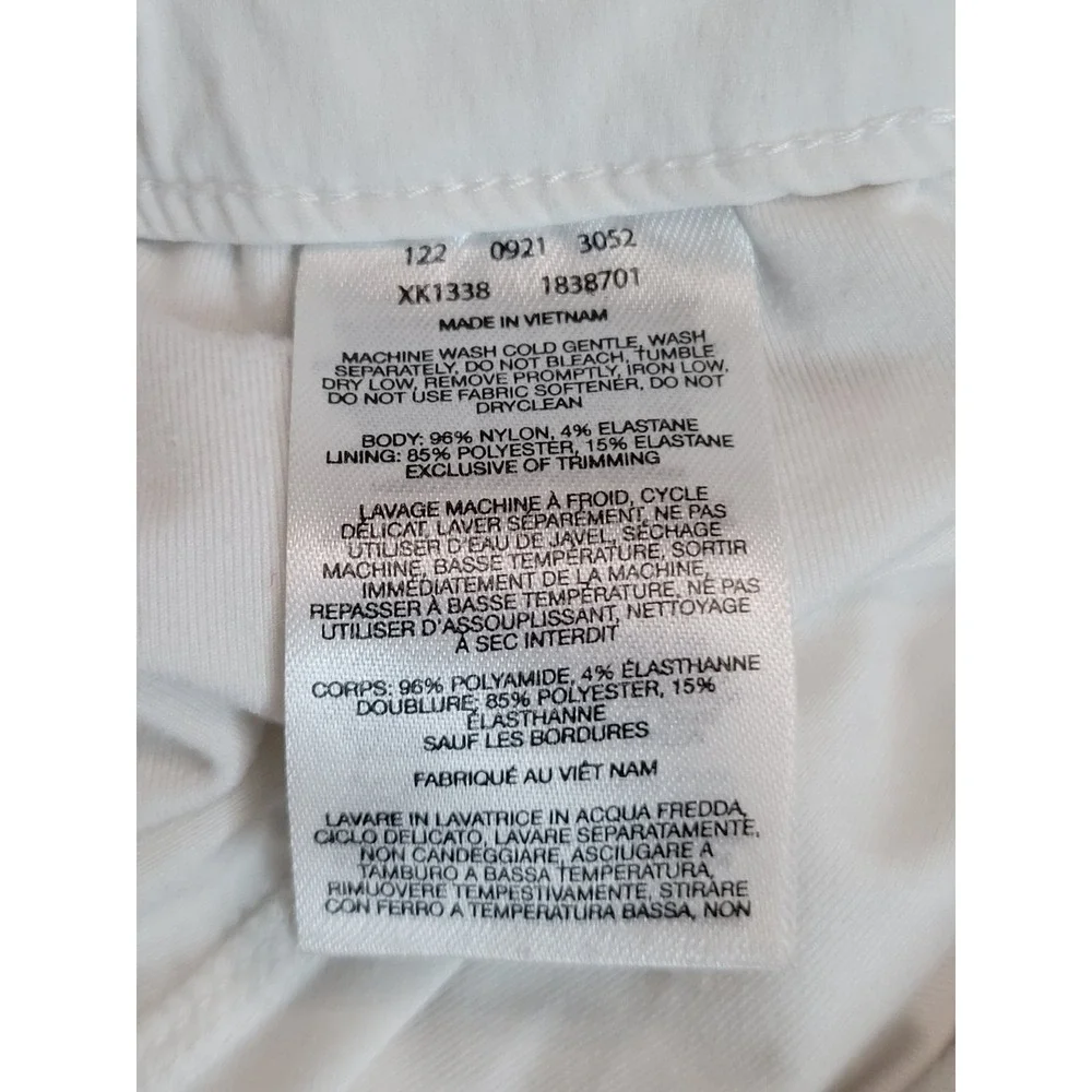Columbia Women's Marina Bay Ruched All Season Skort Omni-Shade‎ White Sz S